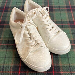 Topshop Pebbled Leather Sneakers